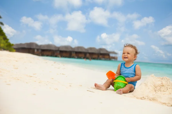 Kinder lieben Meer und Urlaub — Stockfoto