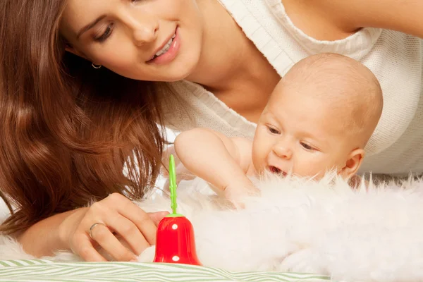Babies first toys — Stock Photo, Image