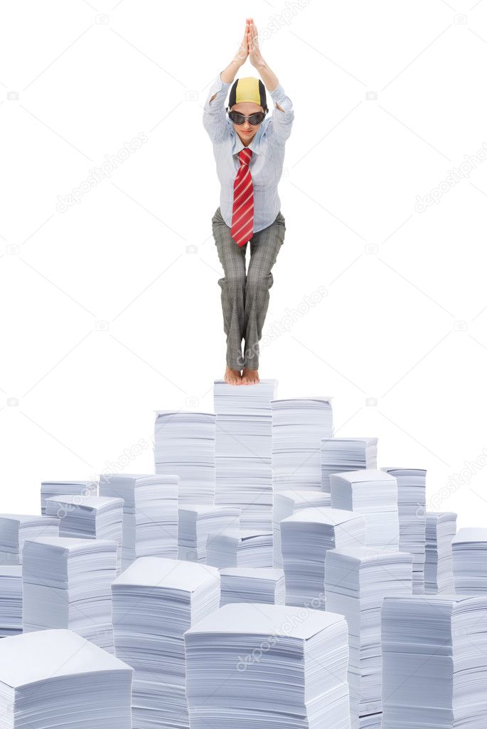 Jumping in the paperwork