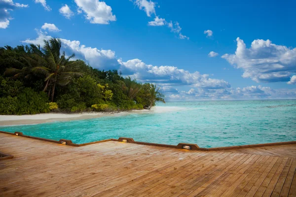 Maldiverna bakgrund — Stockfoto