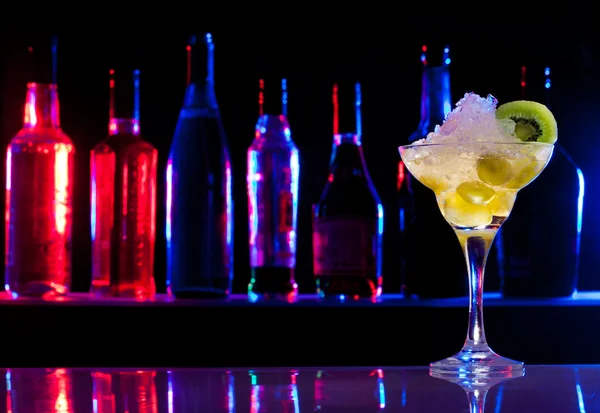 One drink to light the night — Stock Photo, Image