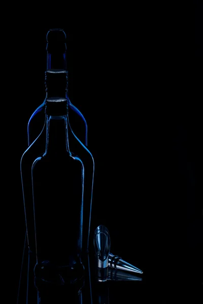 stock image Shape of a bottles with bottle plug
