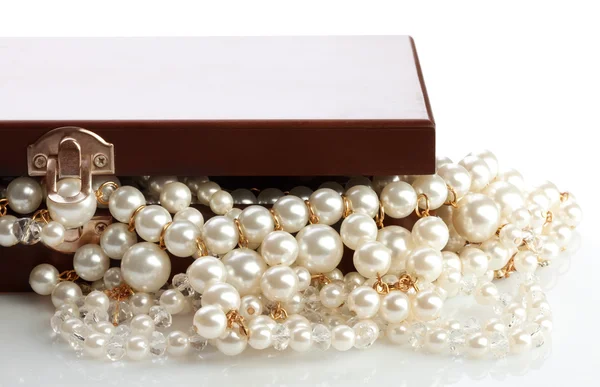 Arco arbolado collar de perlas — Foto de Stock