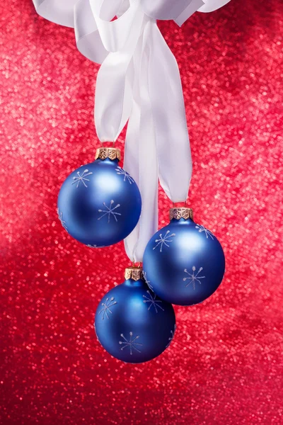 Bunch of Christmas balls — Stock Photo, Image