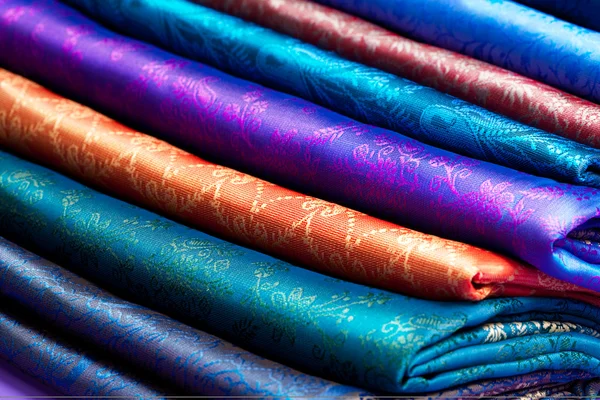 Beautiful fabric folded — Stock Photo, Image