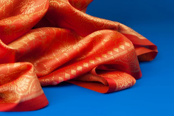Fabric folds close-up — Stock Photo, Image