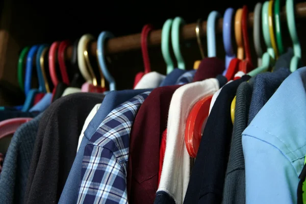 A Guy's Wardrobe Stock Picture