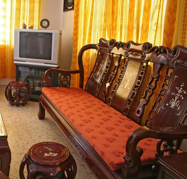 Muebles de palisandro chinos antiguos — Foto de Stock