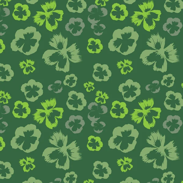 Grön sömlös bakgrund — Stock vektor