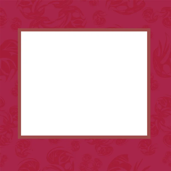 Frame in roze tinten — Stockvector