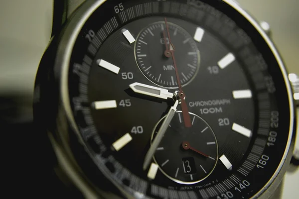 Armbanduhr in Nahaufnahme — Stockfoto