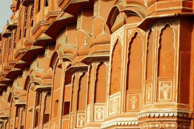 detay, hawa mahal, jaipur, Hindistan