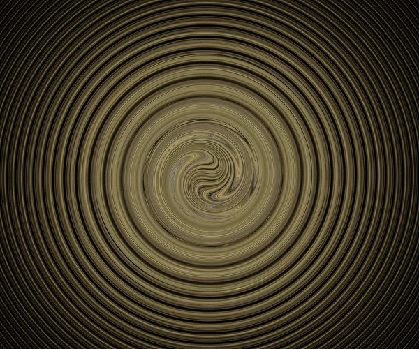 stock image Gold coloured spirals on black