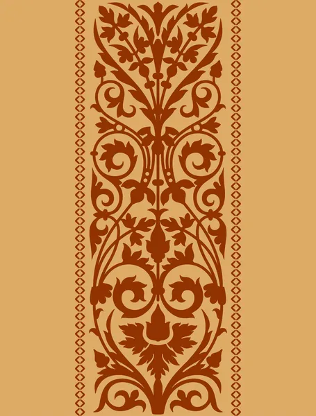 Banda ornamental oriental — Archivo Imágenes Vectoriales
