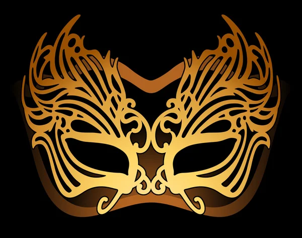 stock vector Gold mask