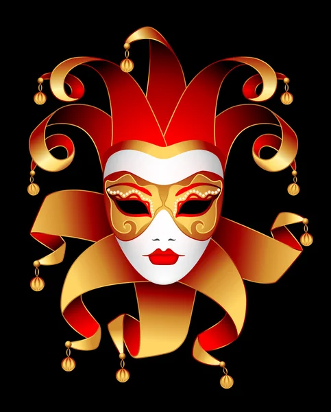 Mask of woman — Stock Vector