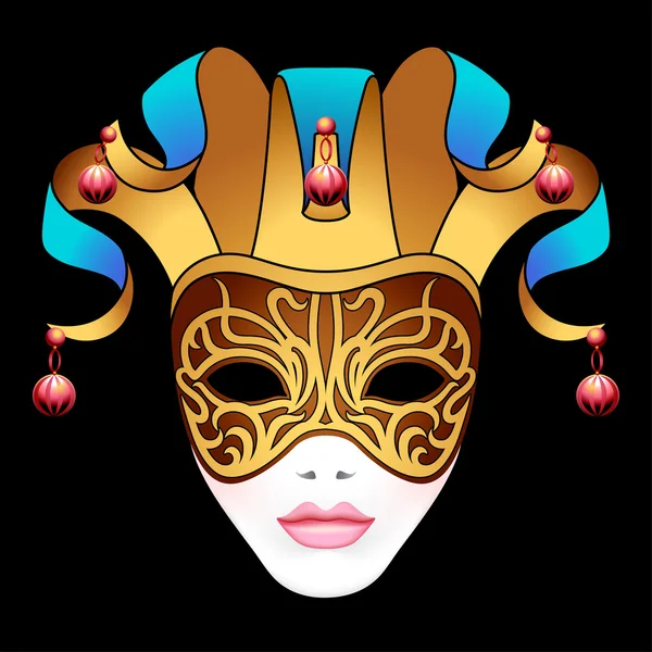 Masque femme — Image vectorielle