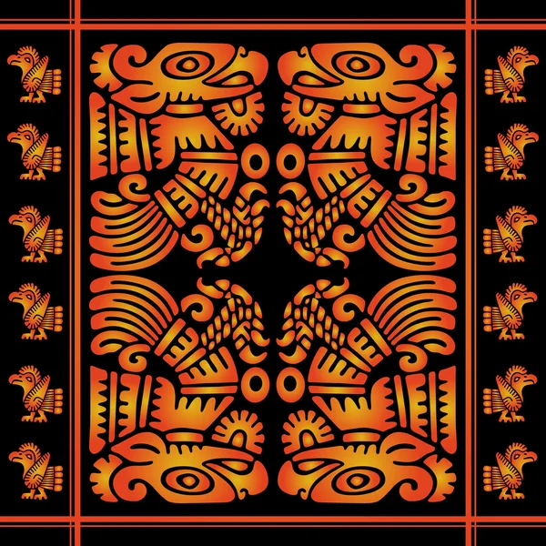 Afrikaanse decoratief patroon — Stockvector
