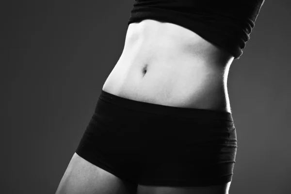 Woman's body is in underwear — Stock Photo, Image