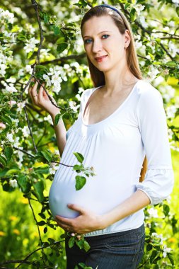hamile kadın rahatlatıcı Park
