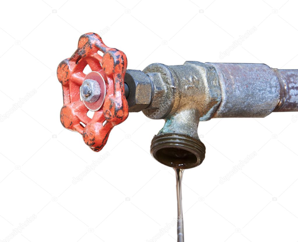 Leaking old valve