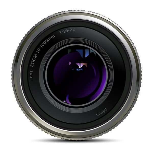 Photo lens — Stock Vector