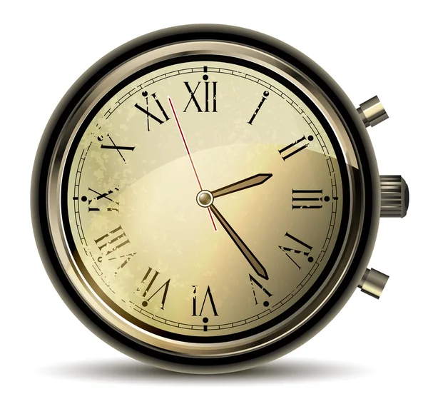 Horloges vintage — Image vectorielle