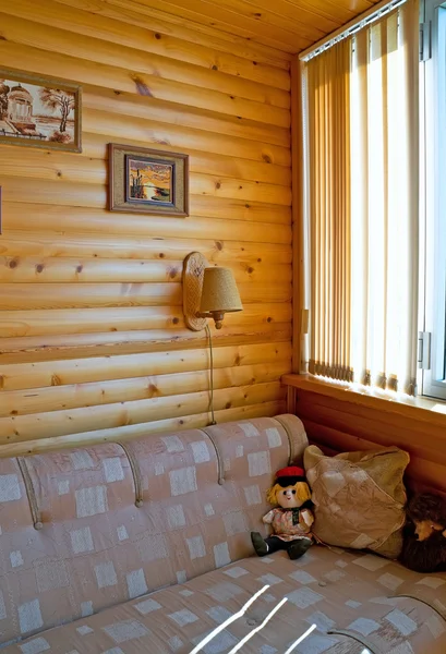 Rustikalen Stil der modernen Lodge — Stockfoto