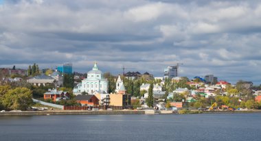 Panorama of Voronezh clipart