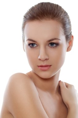 Beautyful woman face clipart