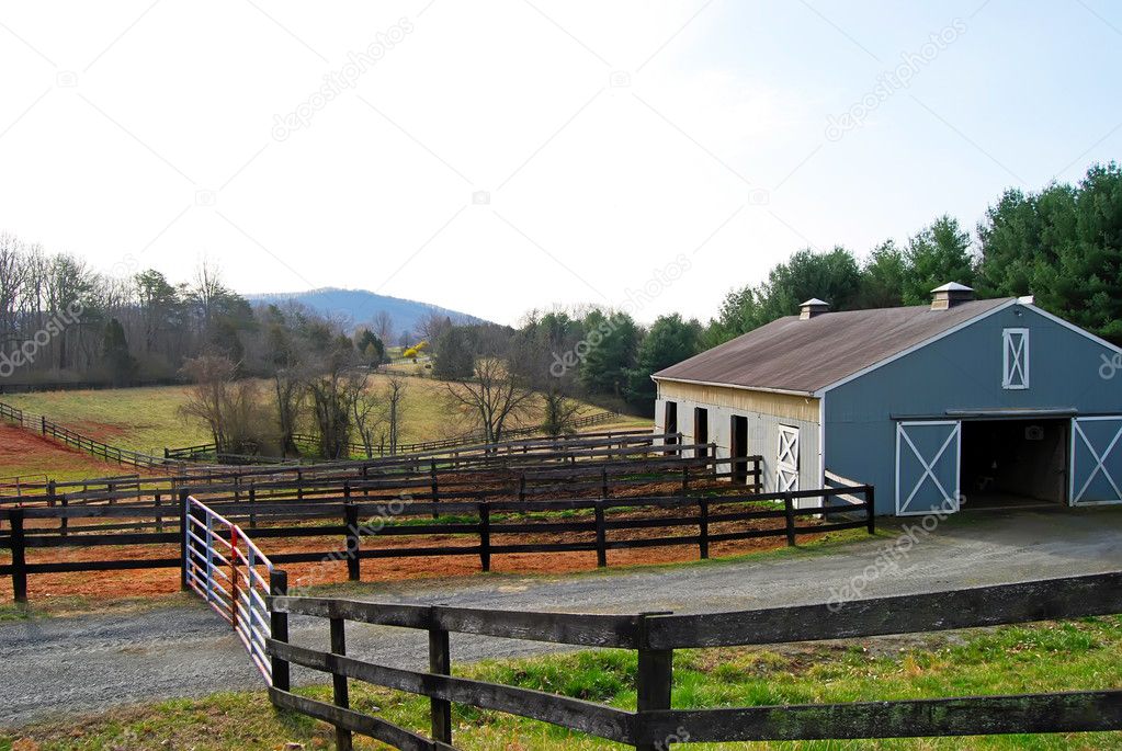 Stable Fences and Pasture