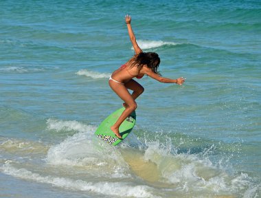 Sensuous SoBe Surfer clipart