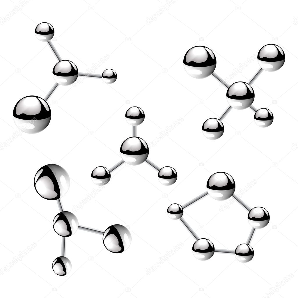 Atom vector illustration