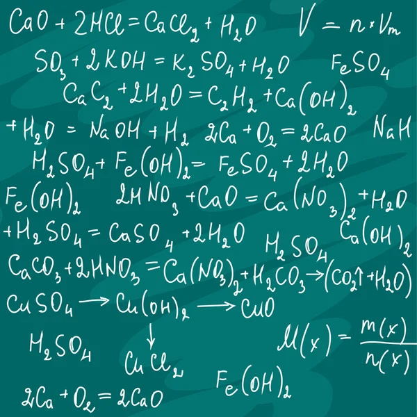 Química sem costura — Vetor de Stock