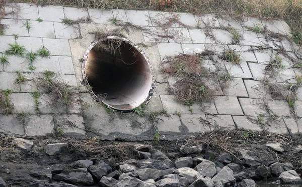 Storm drain outflow. — Stock Photo, Image