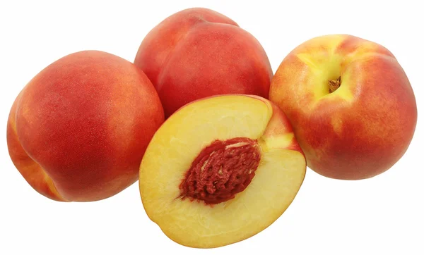 Stock image Four nectarines.