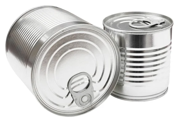Stacked cans. — Stock Photo, Image