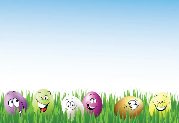 Huevos de color — Foto de Stock
