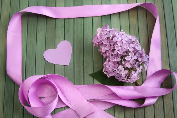 Lilac greetings — Stock Photo, Image