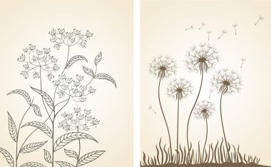 Floral design. clipart