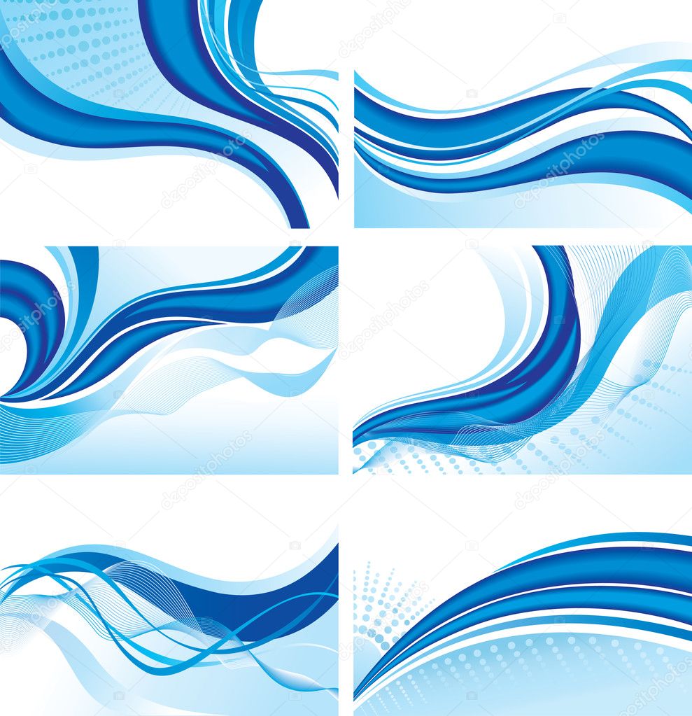 Abstract background. Wave