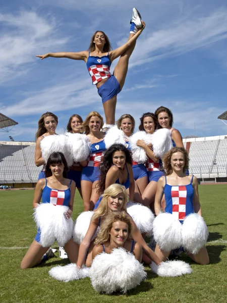 Cheerleaders — Stockfoto