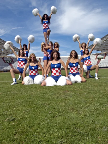 Cheerleaders — Zdjęcie stockowe