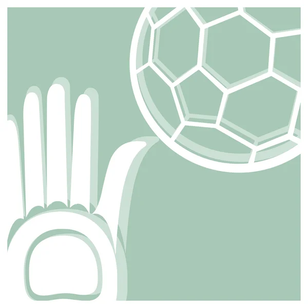 Handball pictogram — Stock Vector