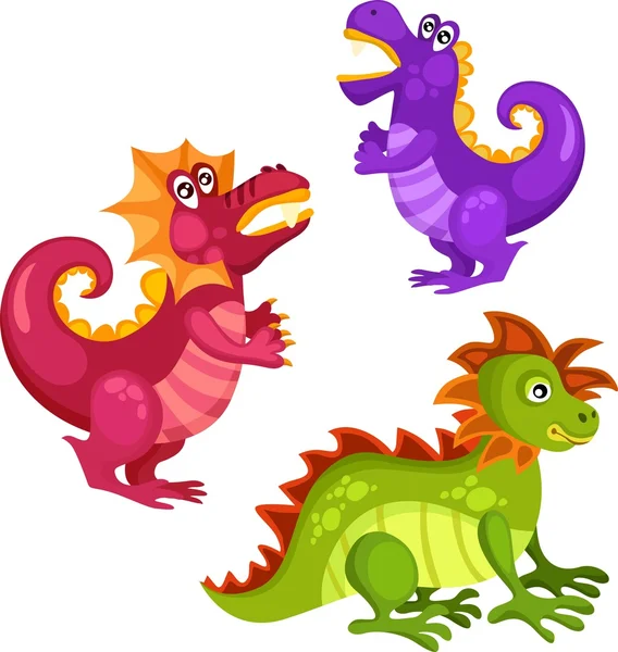 Set de dragón — Archivo Imágenes Vectoriales