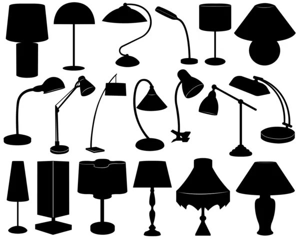 Jeu de lampes — Image vectorielle