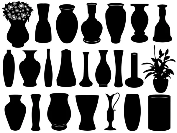 Vase set — Stock Vector