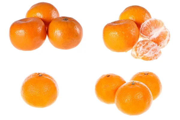 Mandarin, oranye, jeruk, tumpukan , — Stok Foto