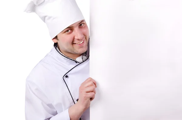 Cozinheiro, um cartaz, cartão — Fotografia de Stock