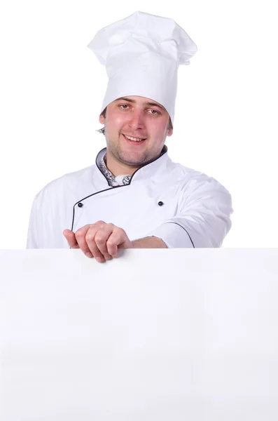Cozinheiro, um cartaz, cartão — Fotografia de Stock